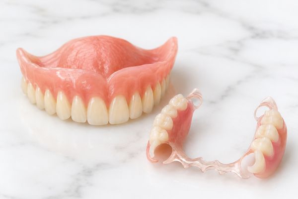自費の入れ歯の特徴を説明するイメージ